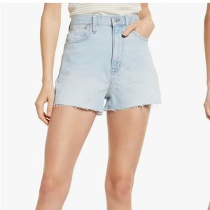 Madewell the mom Jean short
